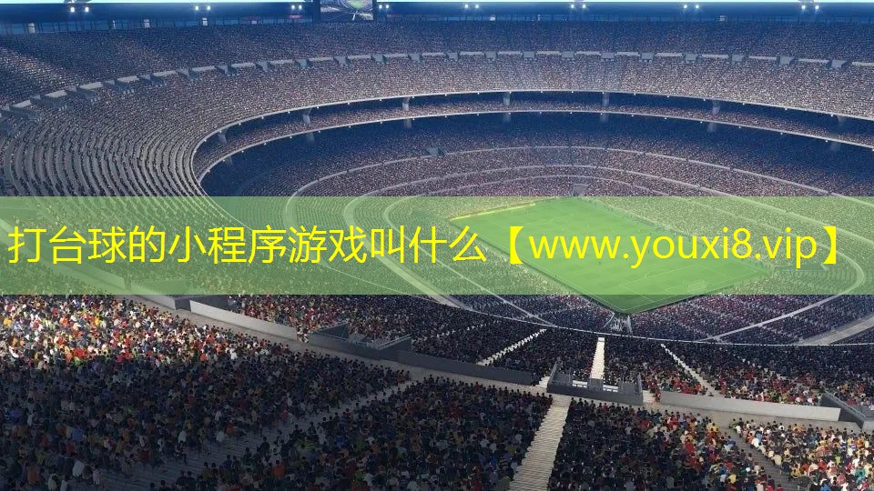 打臺球的小程序游戲叫什么